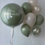 Стеклянный шар олива